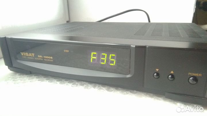 Приставка спутникового тв Visat SR-1200S с пультом
