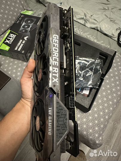 Видеокарта rtx 3060 ti asus tuf gaming