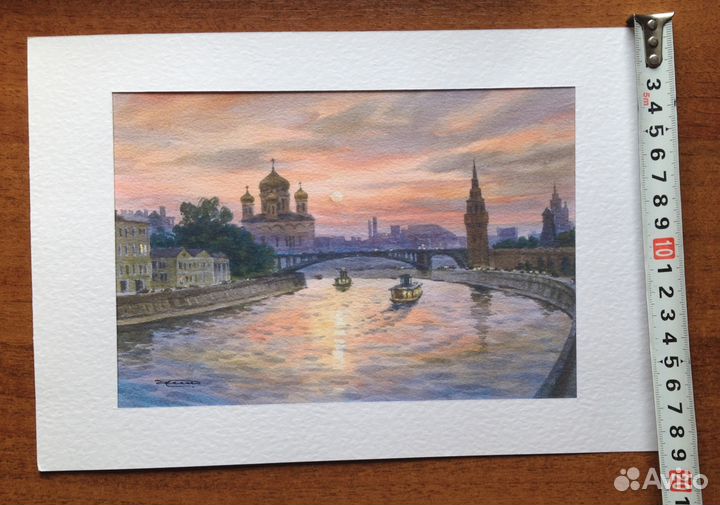 Картина акварель