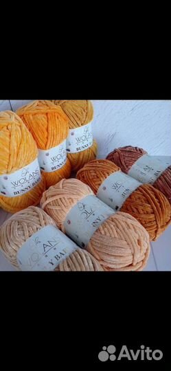 Плюшевая пряжа Wolans banny baby