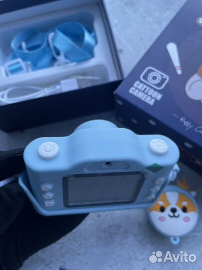 Детский фотоаппарат 2 камеры и игры