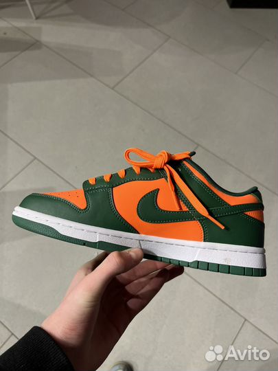 Nike Dunk Low Retro Miami Hurricanes