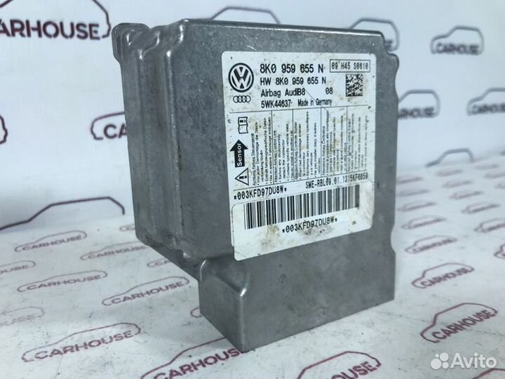 Блок управления аирбаг Audi A4 B8