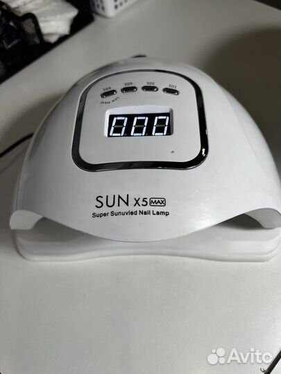 Лампа для ногтей sun5x max