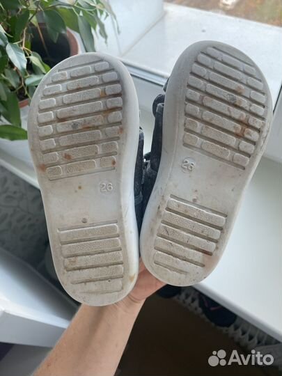 Сандалии текстильные для девочки 26