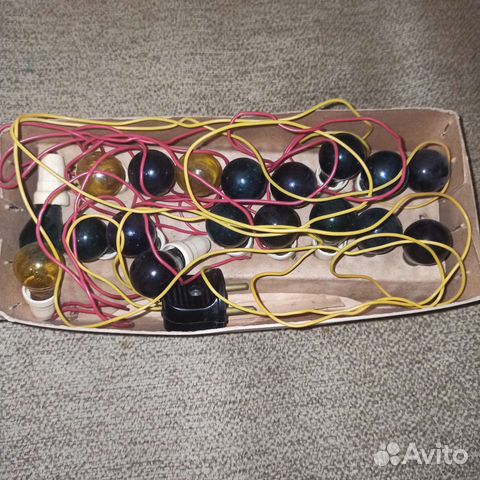 Новогодняя гирлянда СССР