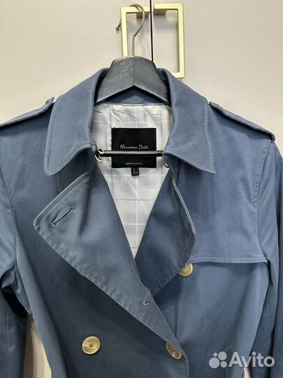 Massimo dutti тренч