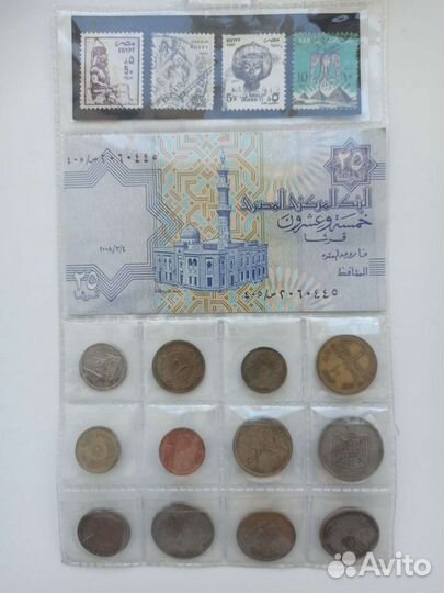 Набор монет Египта