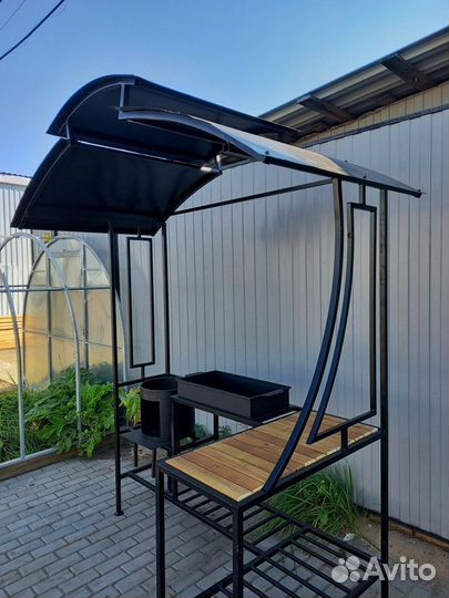 Мангал с крышей. От производителя