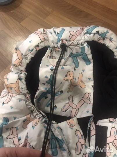 Зимний конверт в коляску