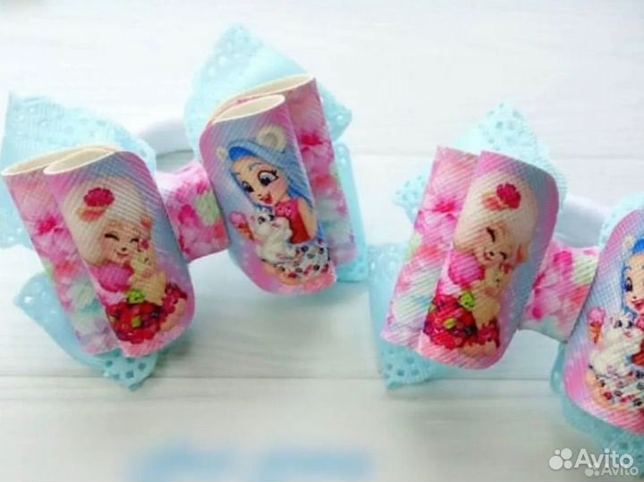 Резиночки для волос ручной работы