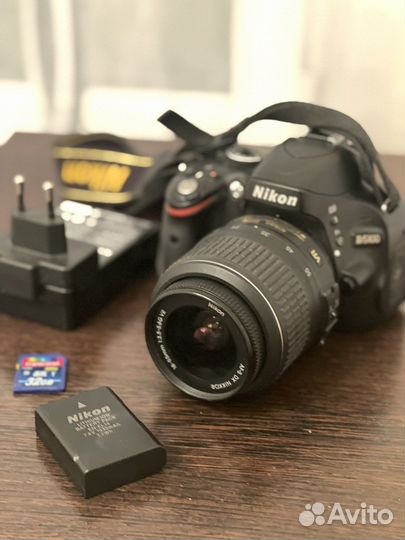 Зеркальный фотоаппарат nikon D5100