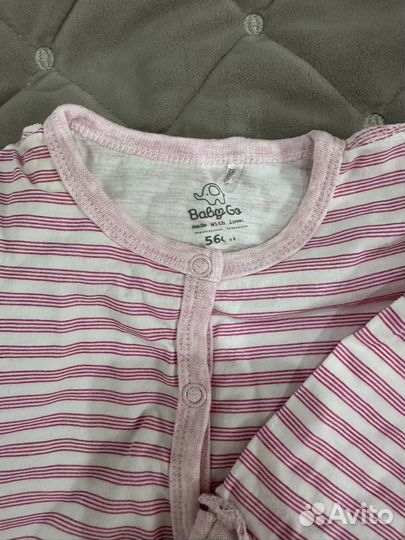 Пакет вещей и игрушек для девочки 0-6 месяцев