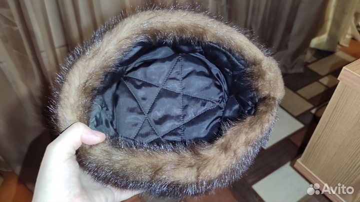 Норковые шапки муж и жен