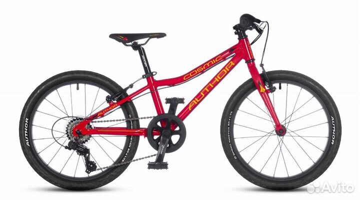 Велосипед детский Author Cosmic 20 2023 красный
