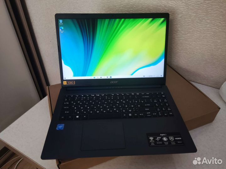 Новый ноутбук Acer intel/SSD M2/15.6/Full HD
