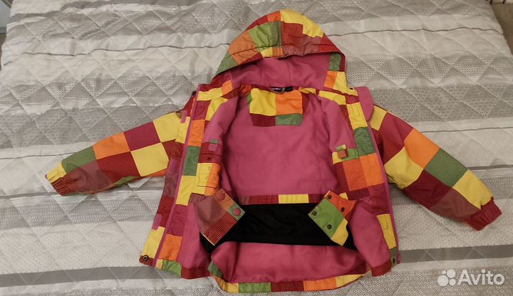 Костюм утепленный для девочки р.110-116