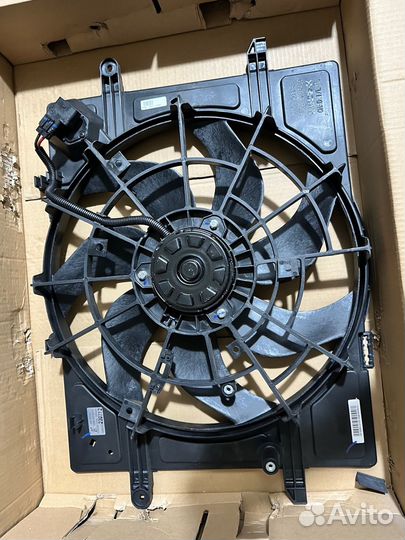 Вентилятор охлаждения Москвич 3