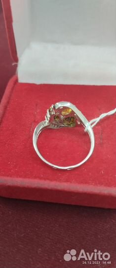 Кольцо серебряное 925 2,77г (арт 100672) сп29