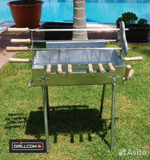 Мангал автоматический угольный