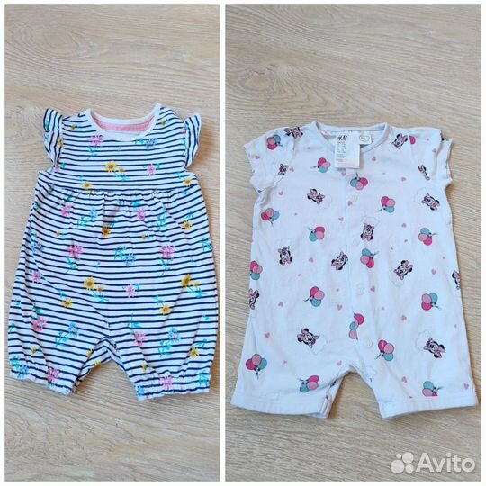 Комплекты одежды на девочку 50-56 р-р, боди