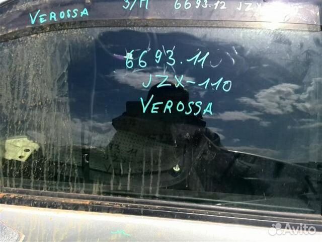 Стекло двери заднее правое Toyota Verossa JZX110