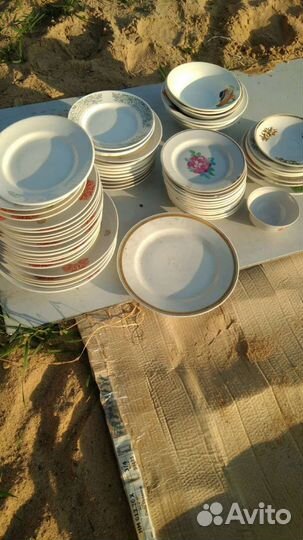 Тарелки много СССР