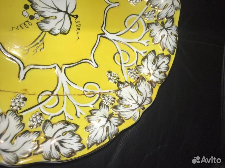 Тарелка-сухарница Дулево