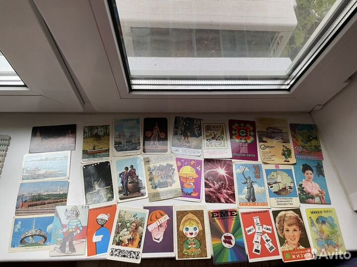 Календарики СССР