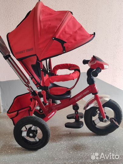 Детский трехколесный велосипед бу