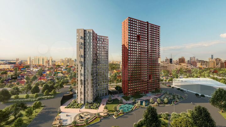 2-к. квартира, 53,6 м², 25/31 эт.