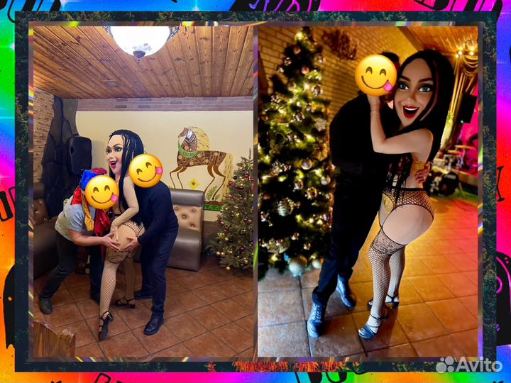 Аниматор.Ростовая кукла.Шуточный стриптиз