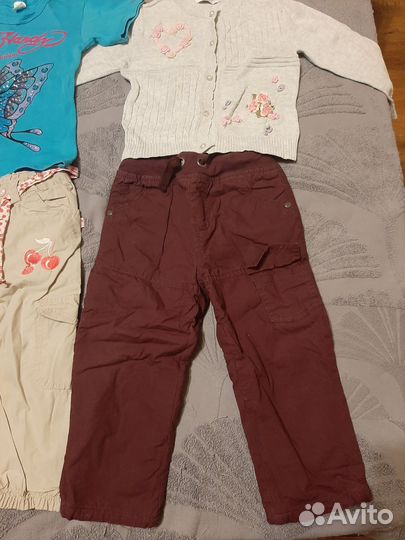 Детские вещи пакетом на девочку 98 104