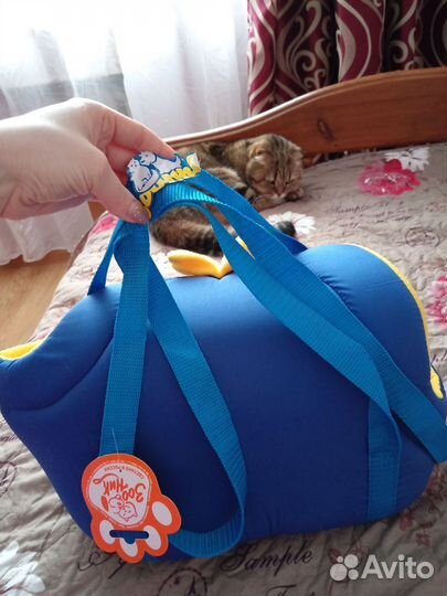 Сумка переноска для кошек и собак мелких пород