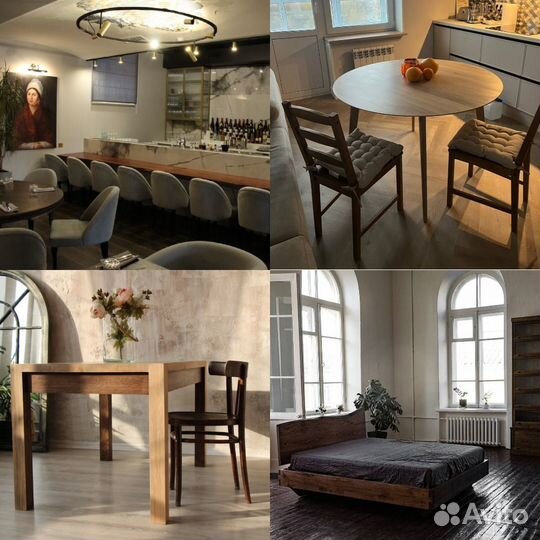 Изготовление мебели из массива дерева