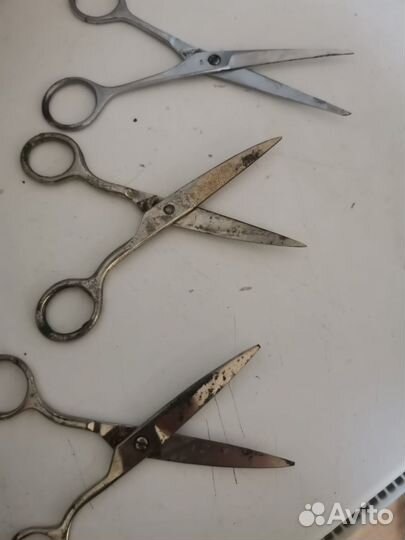 Ножницы времен СССР 3 штуки