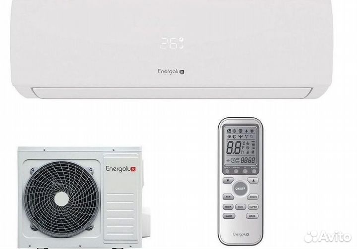 Сплит система с установкой