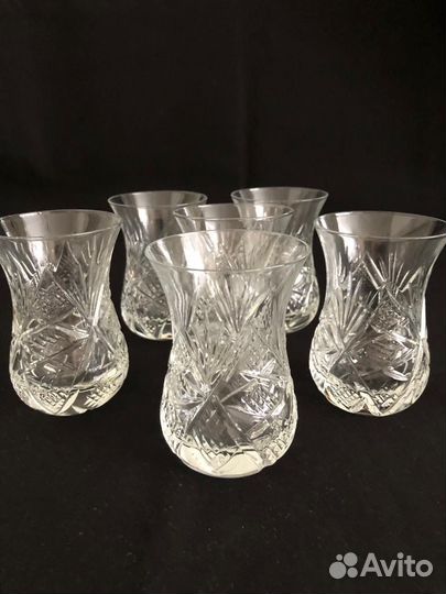 Хрустальные стаканы СССР