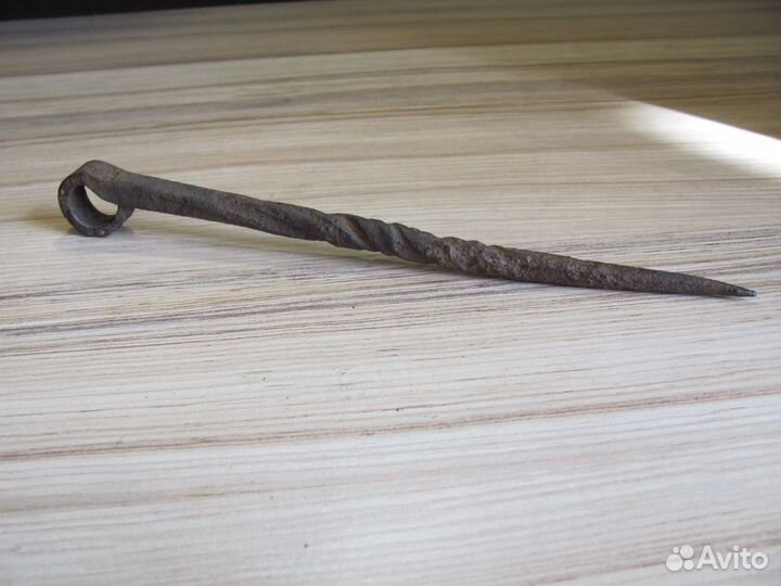 Однозубая вилка. Кованая, 17 век