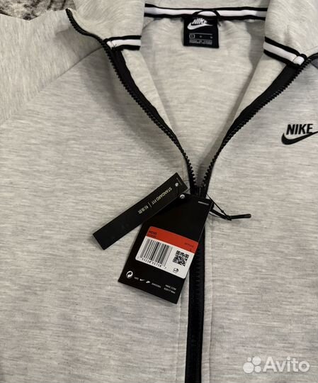 Кофта зипка nike tech fleece