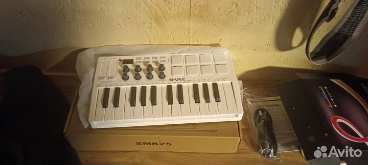 Новая Midi-клавиатура, M-vave 25-клавишный