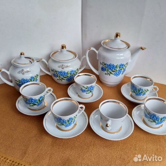 Сервиз Городницкий фарфоровый завод.СССР