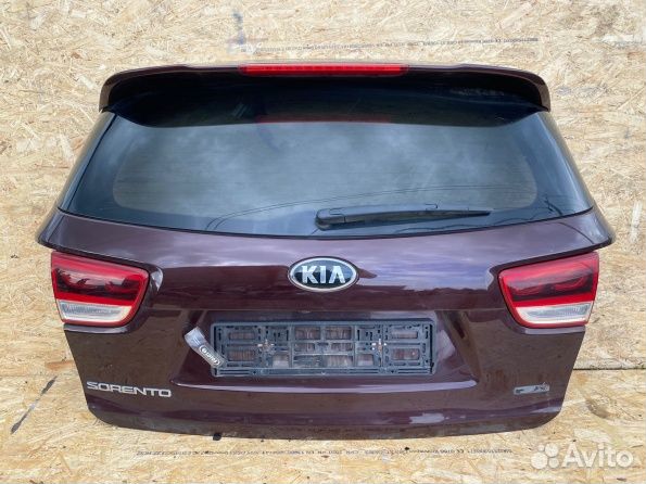 Kia Sorento Prime UM крышка багажника