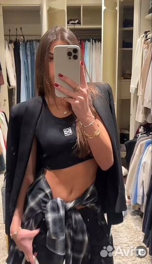 Кроп топ Loewe