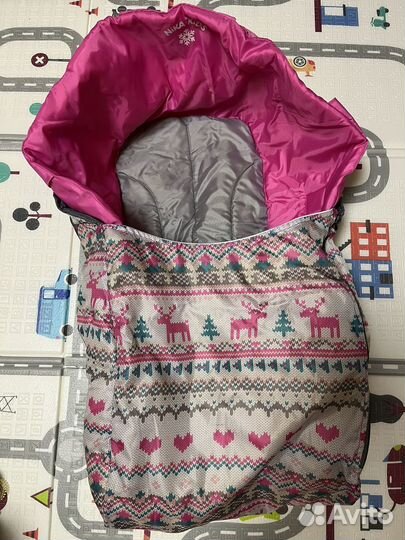 Чехол сиденье для санок ника