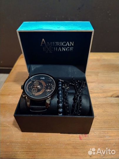 Часы American Exchange набор с аксессуарами