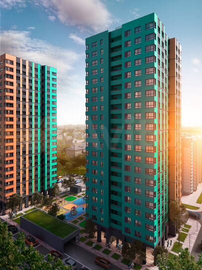 1-к. квартира, 18,6 м², 21/21 эт.