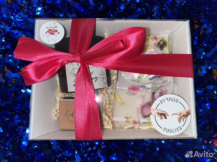 Подарочный набор с саше ручной работы