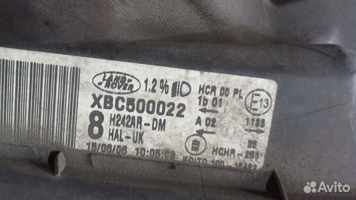 Фара (передняя) Land Rover Discovery 3, 2006