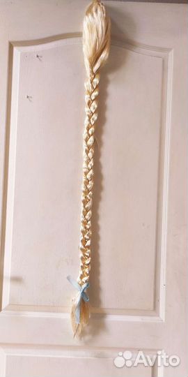 Коса для Снегурочки или Рапунцель длина 100 см